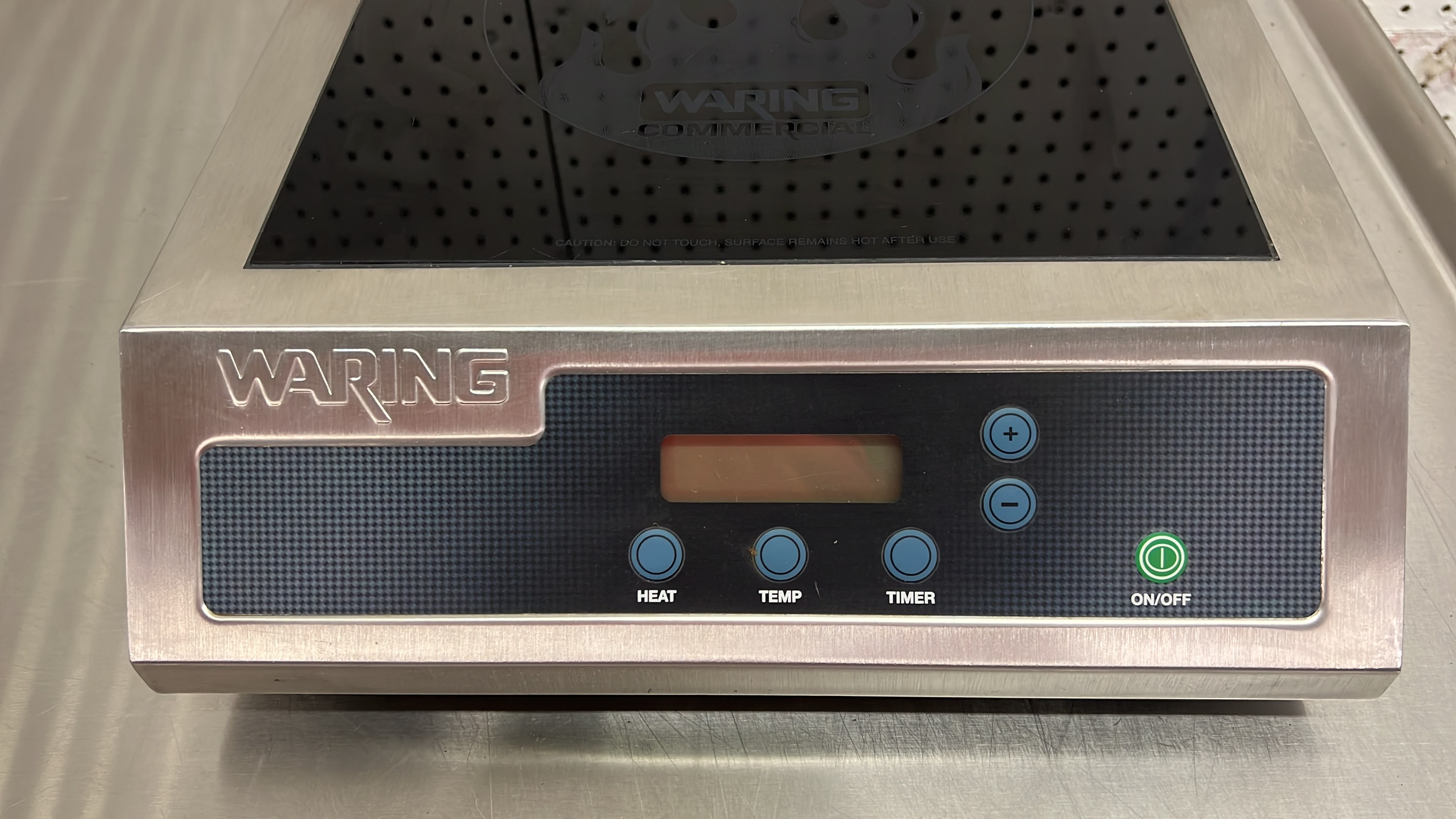 Used Waring WIH400 Heavy-Duty Single Induction Countertop Electric Range 120V