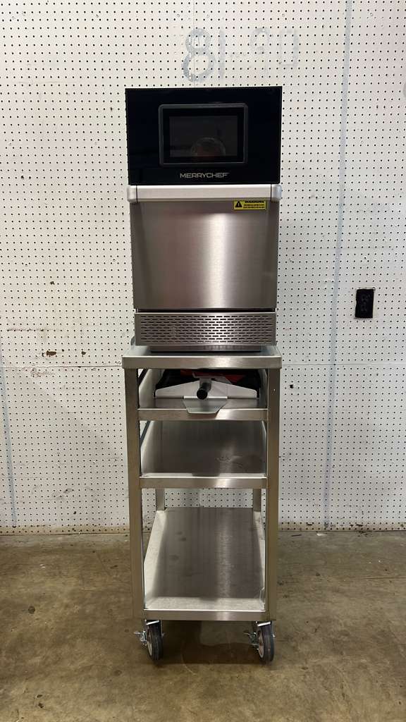 Used 2024 Merrychef conneX12 Accelerated High-Speed Oven with Cart 208-240V - JJ