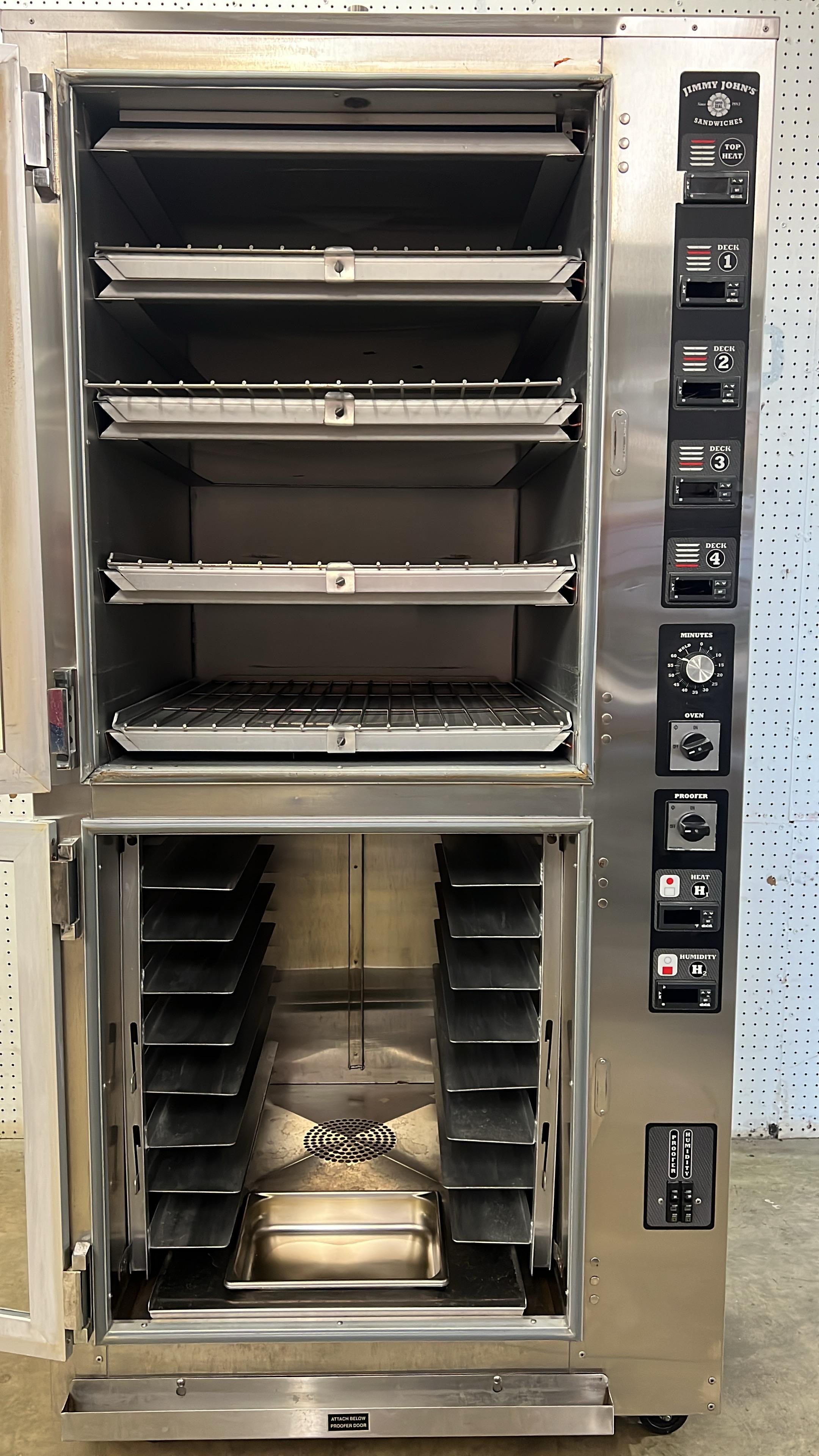 Used Piper Products OP-4-JJ-D Electric Convection Oven and Proofer Combo 120-208V 3PH - JJ