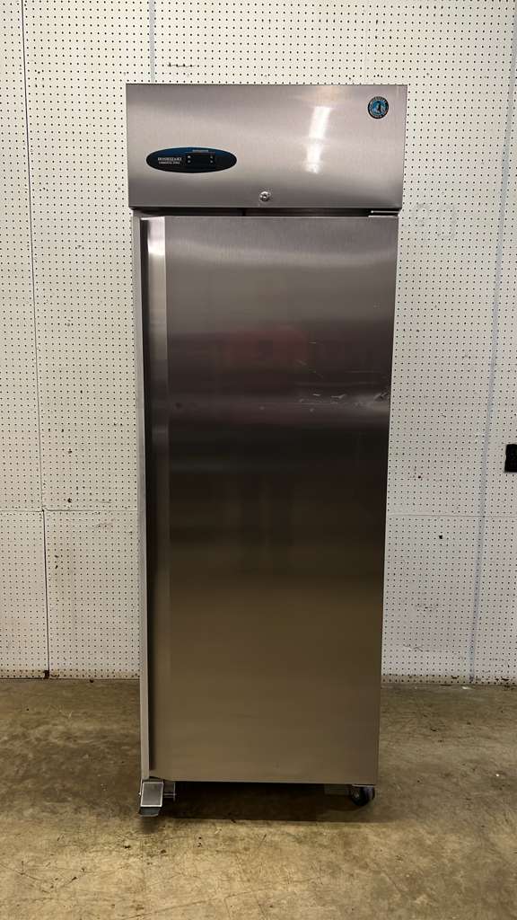 Used Hoshizaki CR1S-FS Stainless Single Door Top Mount Reach In Refrigerator - JJ