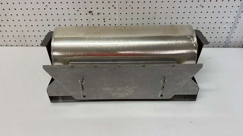 Used Stainless Steel Food Wrap Dispenser - JJ