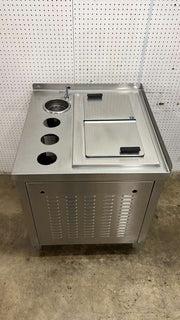 Used 30" x 32" Ice Cream Dipping Cabinet with Delfield N225P 6 Gallon Freezer - 115V - RL