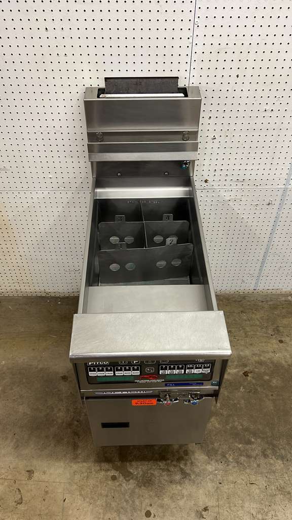 Used Pitco® SSPG14 Solstice Supreme 12 Gallon Natural Gas Pasta Cooker - 60,000 BTU - RL