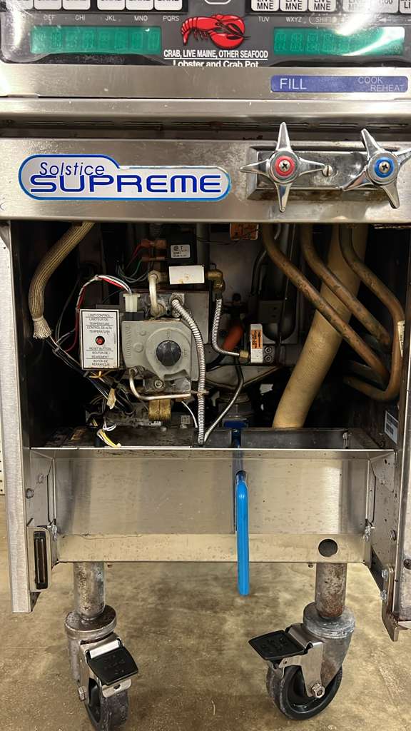 Used Pitco® SSPG14 Solstice Supreme 12 Gallon Natural Gas Pasta Cooker - 60,000 BTU - RL