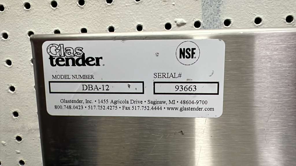 Used 64" Glastender Undercounter Stainless Cocktail Station with Ice Bin and Drain Board - RL