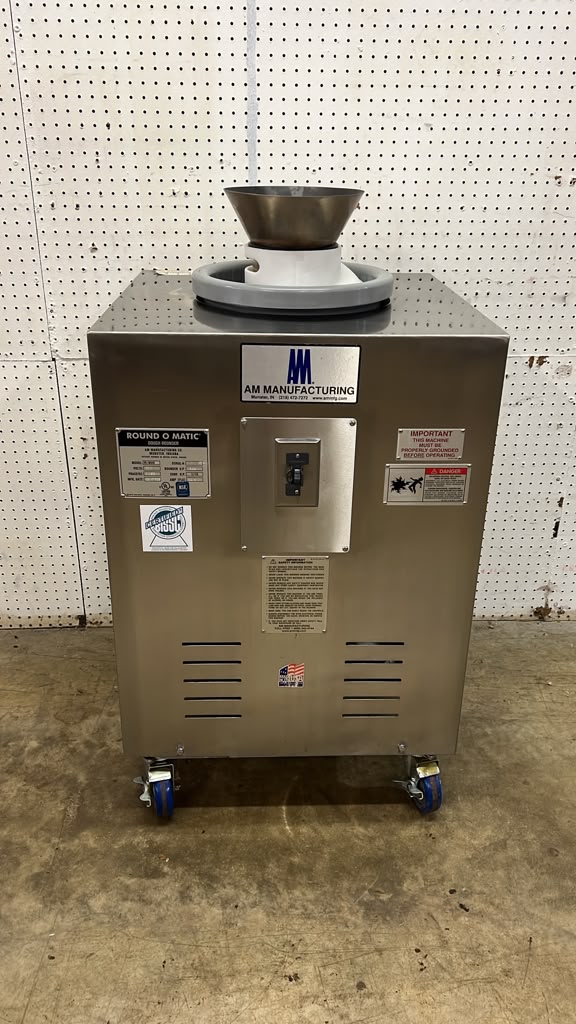 Used 2023 AM R-900RT Round O Matic Electric Dough Rounder - 120V - STS