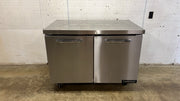 Used 48" Continental SW48-N 2 Door Undercounter Refrigerator - STS