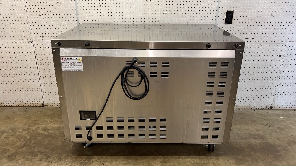 Used 48" Continental SW48-N 2 Door Undercounter Refrigerator - STS