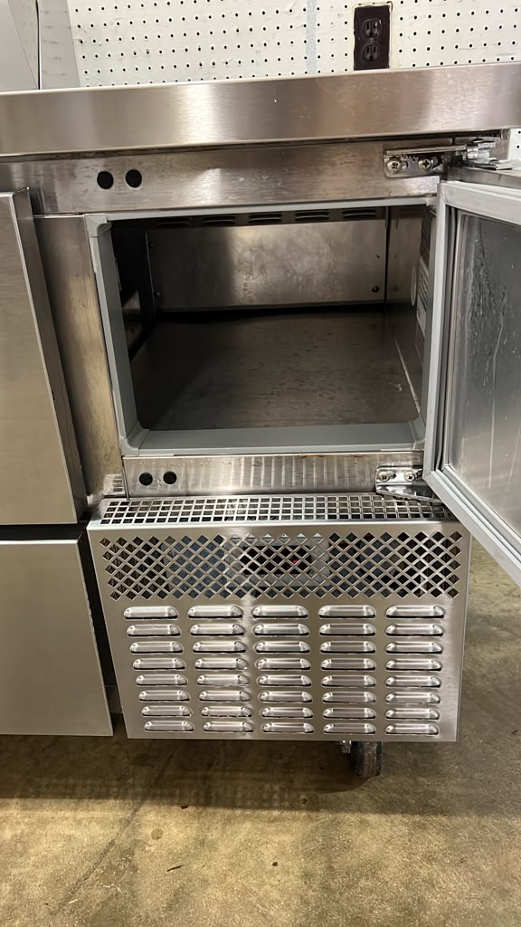 Used 68" Continental Ref RA68N18M Refrigerated Sandwich Prep Table 115V - STS
