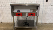 Used CookRite CSTEA-2C, 30" Electric Steam Table, 2 Pan Capacity - 120V - GC