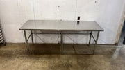 Used 84" x 30" Stainless Steel Table - TH6-2