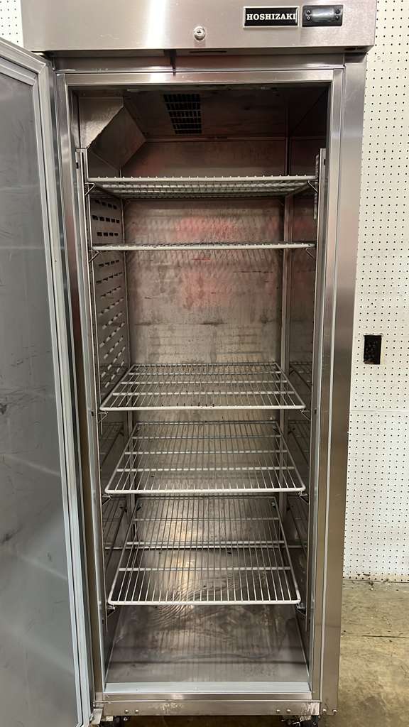 Used 27 1/2" Hoshizaki R1A-FS Stainless Solid Door Reach-In Refrigerator - TH9