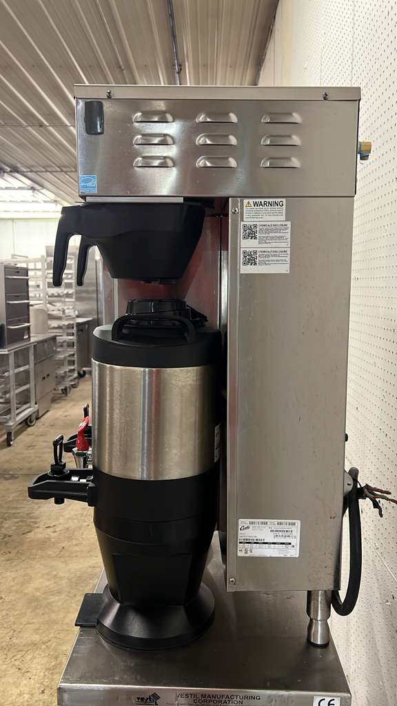 Used Curtis G4TP2T10A3100 ThermoPro Stainless Steel Twin Coffee Brewer - 220V - TH