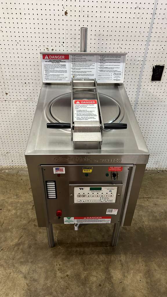 Used 2022 Winston LP56 Electric Low-Pressure Fryer with 75-lb Oil Capacity 208V 3Ph - TH