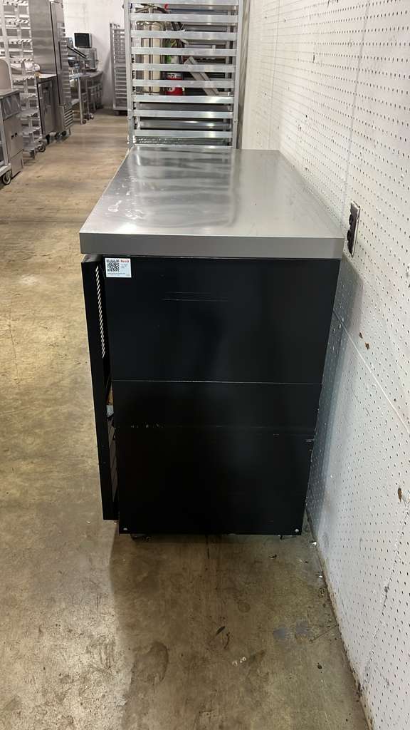 Used 48" Beverage-Air BB48HC-1-GS-B Narrow Sliding Door Refrigerator 120V - TH9