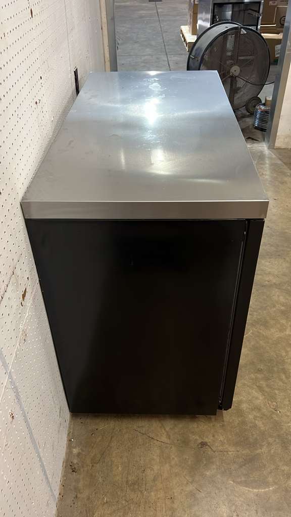 Used 48" Beverage-Air BB48HC-1-GS-B Narrow Sliding Door Refrigerator 120V - TH9