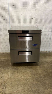 Used Atosa MGF8420GR 27'' Two-Drawer Undercounter Freezer - TH