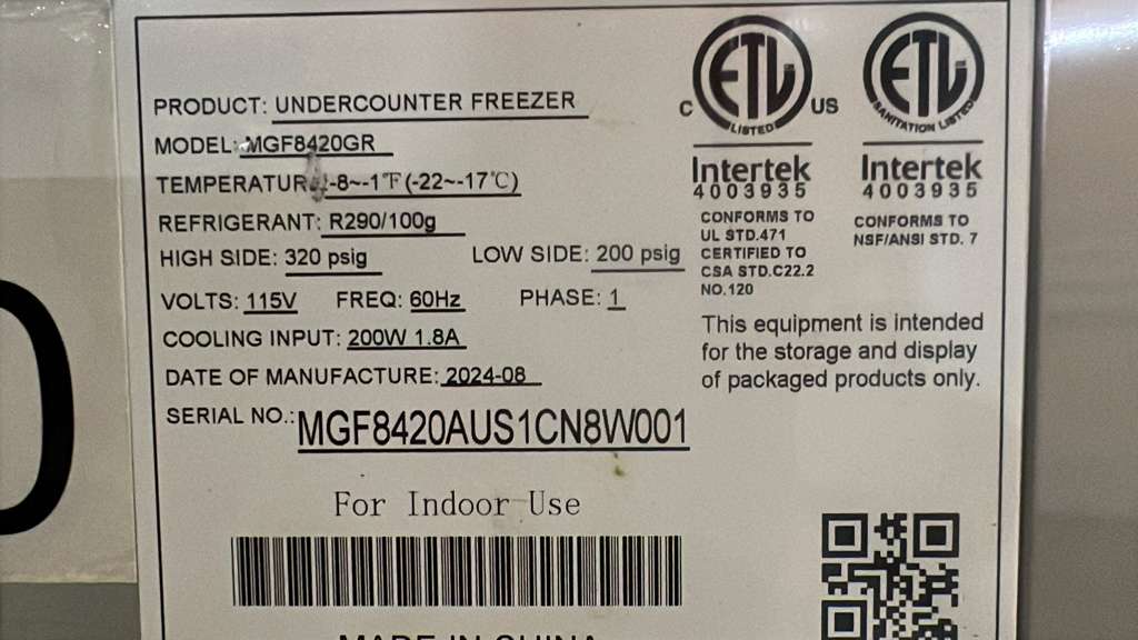 Used Atosa MGF8420GR 27'' Two-Drawer Undercounter Freezer - TH