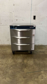 Used Alto-Shaam 500 3D 3 Drawer Stainless Heated Food Chip Warmer - 120V - TH