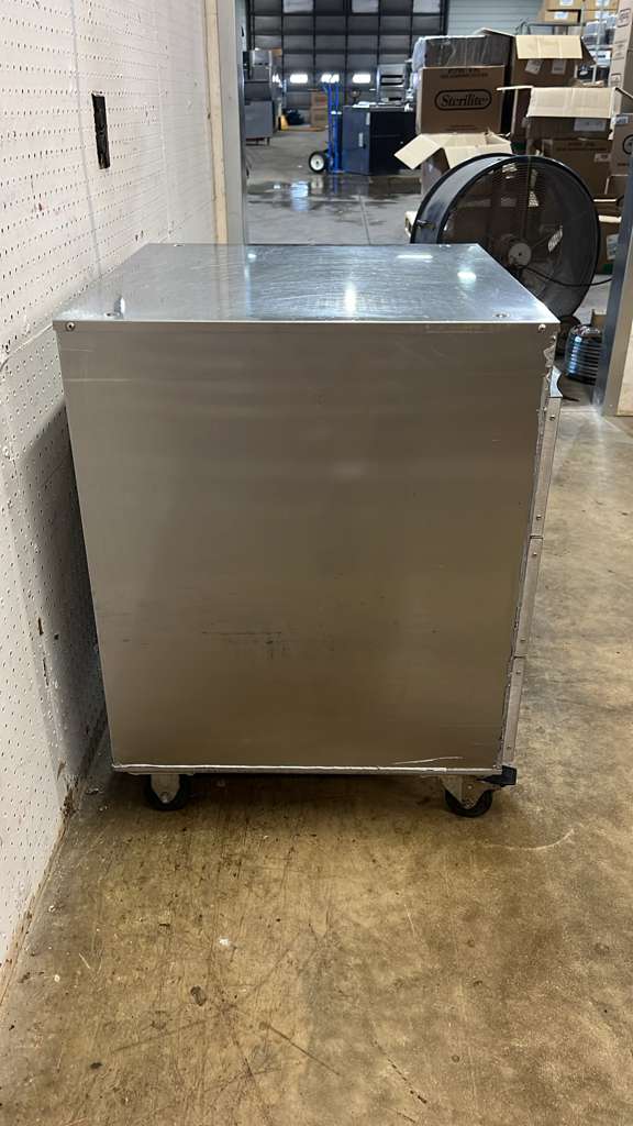 Used Alto-Shaam 500 3D 3 Drawer Stainless Heated Food Chip Warmer - 120V - TH