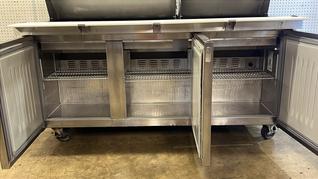 Used 72" Hoshizaki SR72A-30M Refrigerated Sandwich/Salad Prep Table 115V - TH