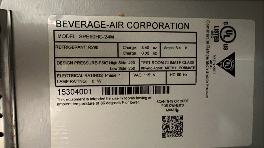 Used 60" Beverage-Air SPE60HC-24M Mega Top Refrigerated Sandwich Prep Table - TH