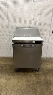 Used 28" Blue Air BLPT28-HC Refrigerated Sandwich Prep Table 120V - TH
