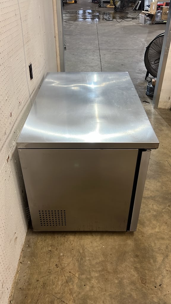 Used 48" True TUC-48F-HC Stainless Steel 2 Door Undercounter Freezer 115V - OW