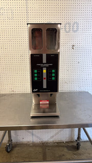 Used Curtis ILGD-10 15 lb. Double Hopper Coffee Grinder - 120V - TH