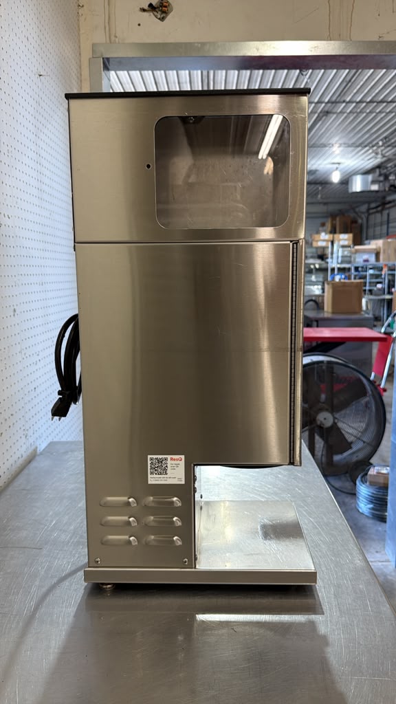 Used Curtis ILGD-10 15 lb. Double Hopper Coffee Grinder - 120V - TH