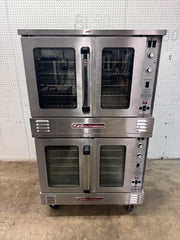 Used Southbend KLGS/27SC 38 Inch Double-deck Gas Convection Oven - TH