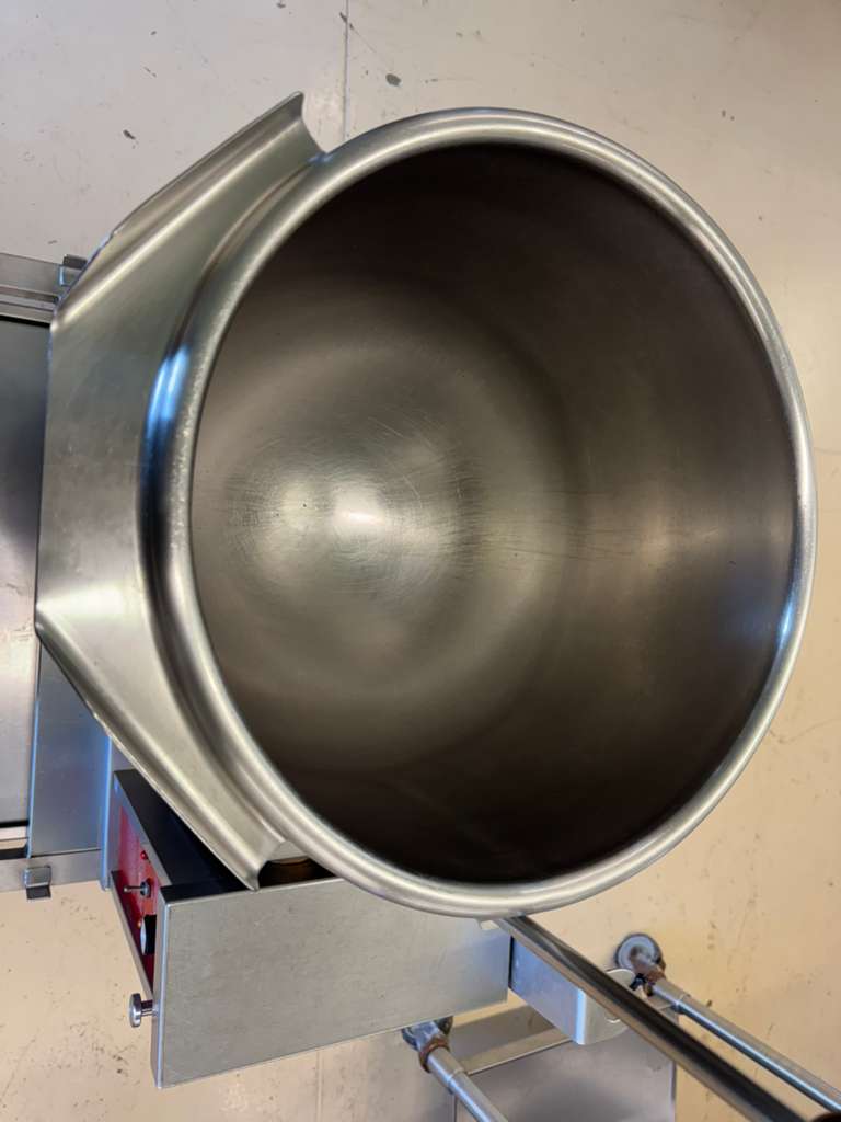 Used Crown Steam EC-12TW 12 Gallon Electric Tilting Kettle - 3PH