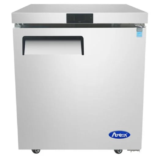 New Atosa MGF8405GR Stainless Undercounter Freezer Reach-in One-section 120V