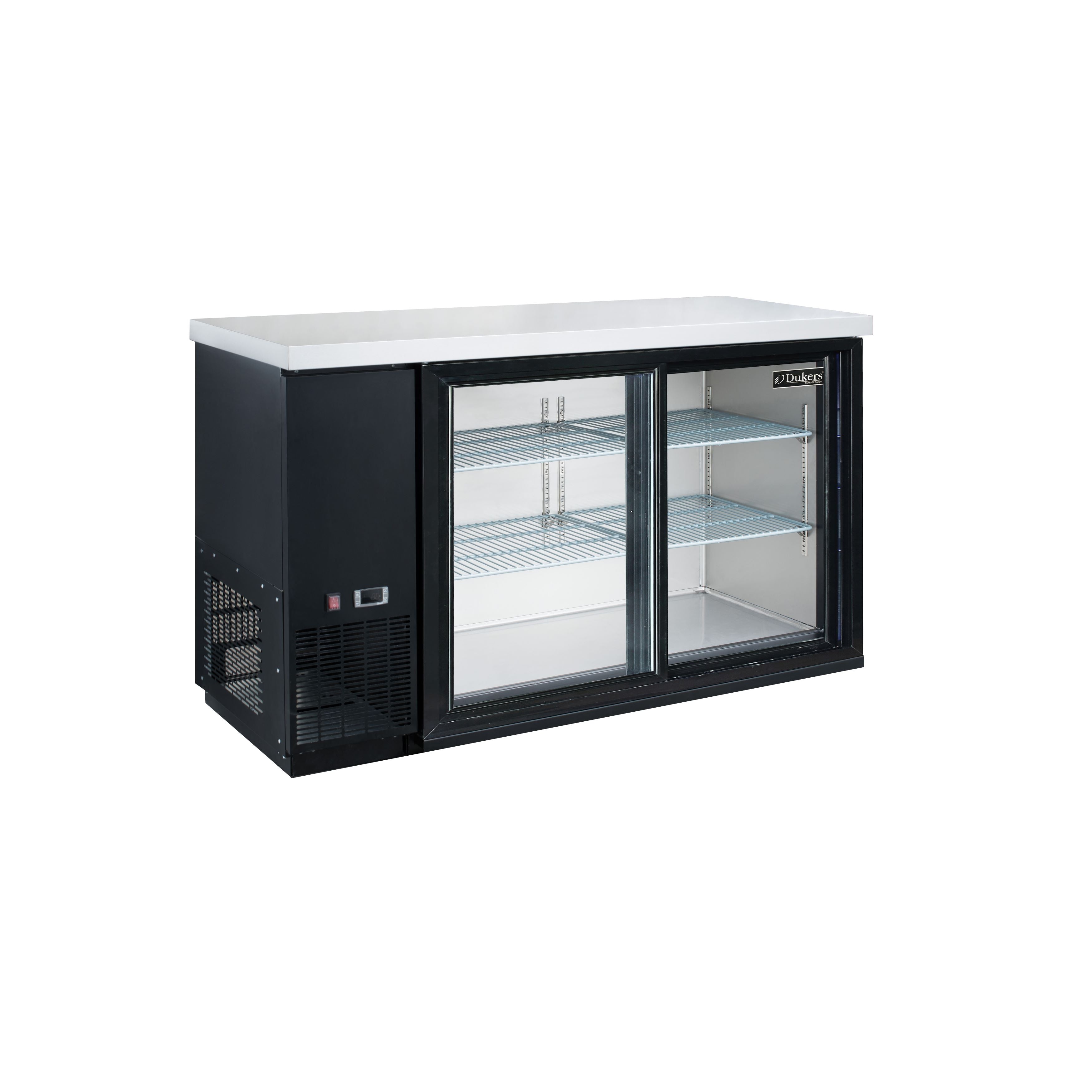 New Dukers DBB48-S2 2-Door Bar and Beverage Cooler (Sliding Doors)