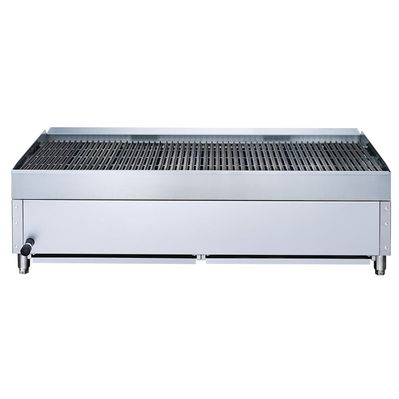 New Dukers DCCB48 48 in. W Countertop Charbroiler Chargrill Grill 140,000 BTU