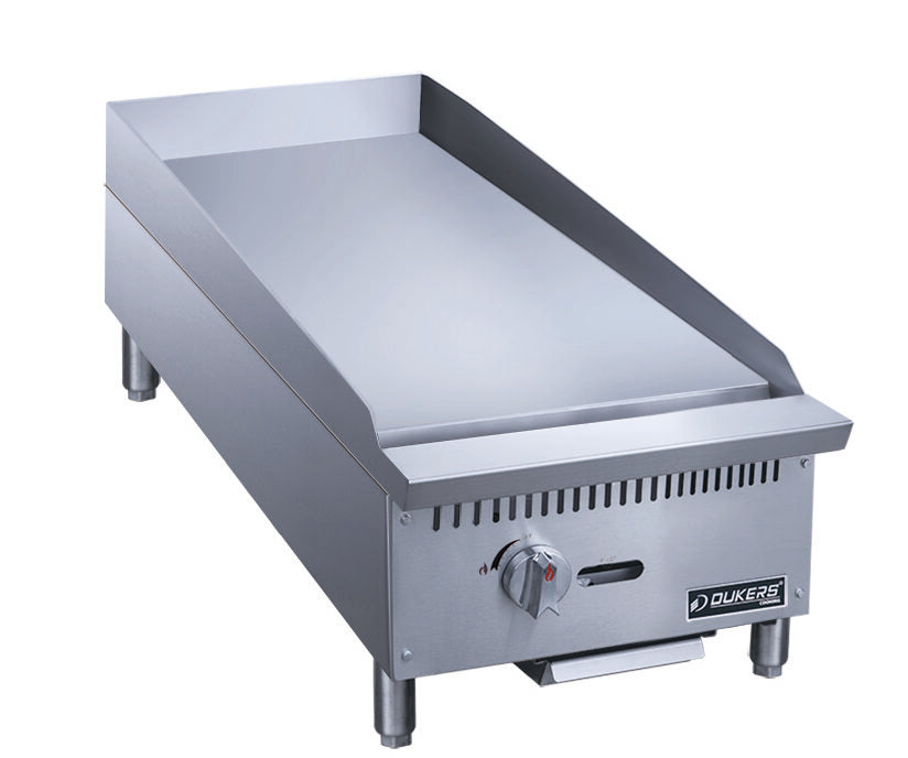 New Dukers DCGMA12 12 in. W Flat Top Griddle with 1 Burners