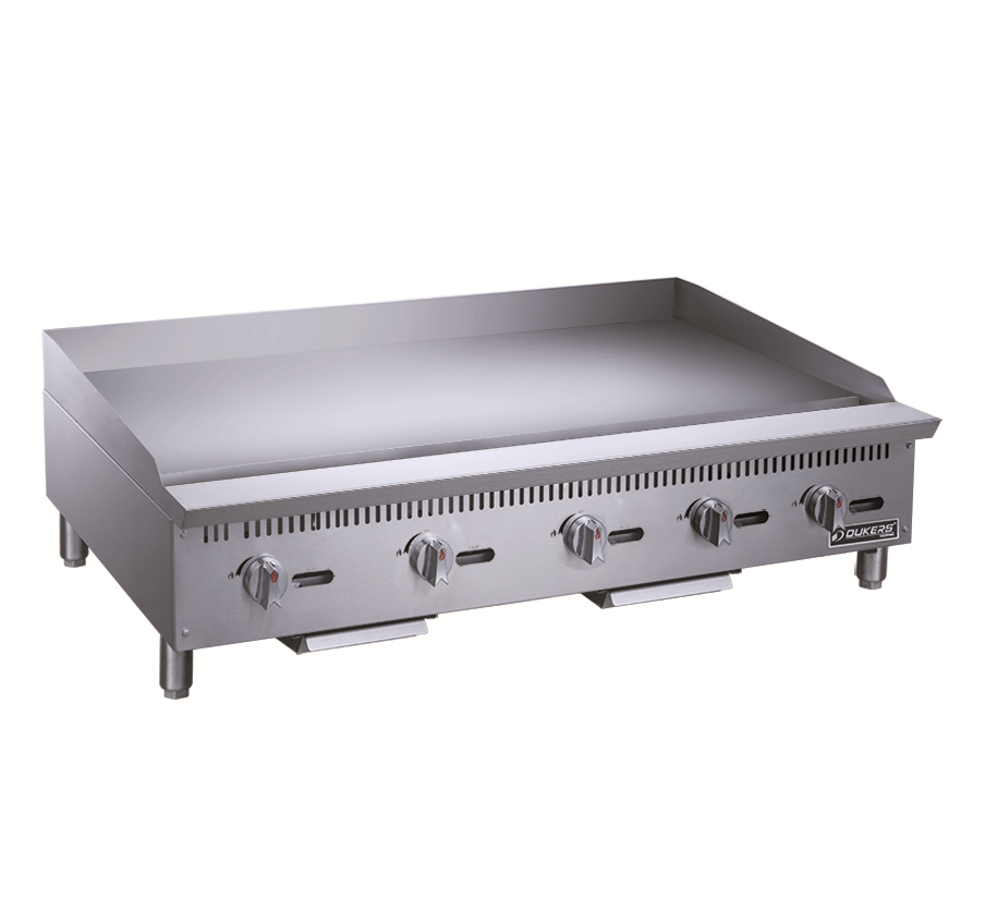 New Dukers DCGMA60 60 in. W Flat Top Griddle with 5 Burners