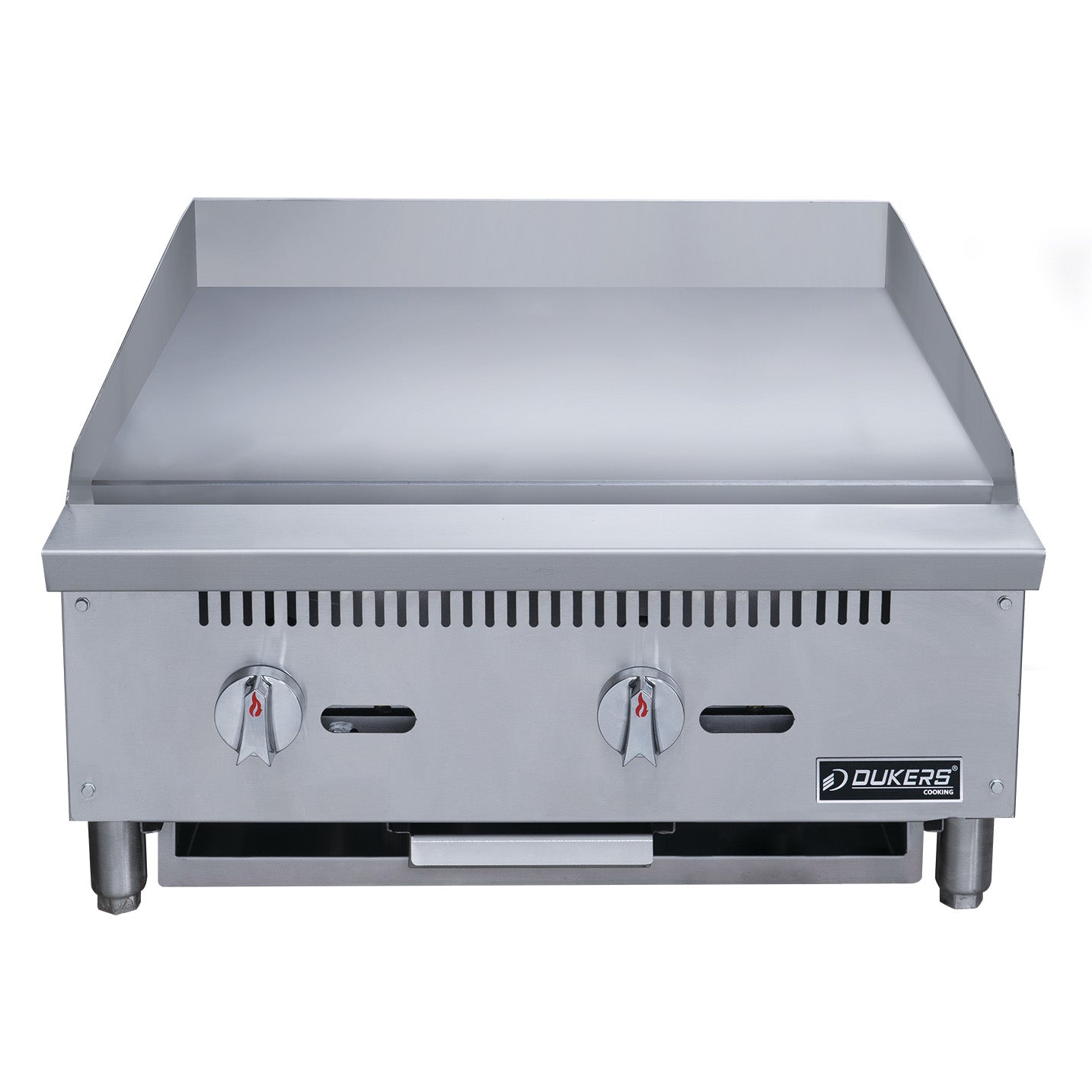 New Dukers DCGM24 24 in. W Flat Top Griddle with 2 Burners