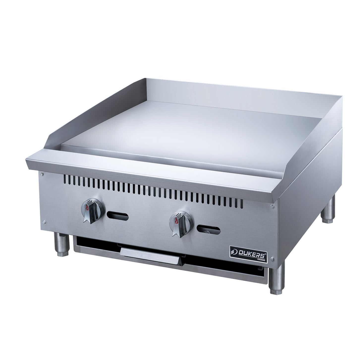 New Dukers DCGM24 24 in. W Flat Top Griddle with 2 Burners