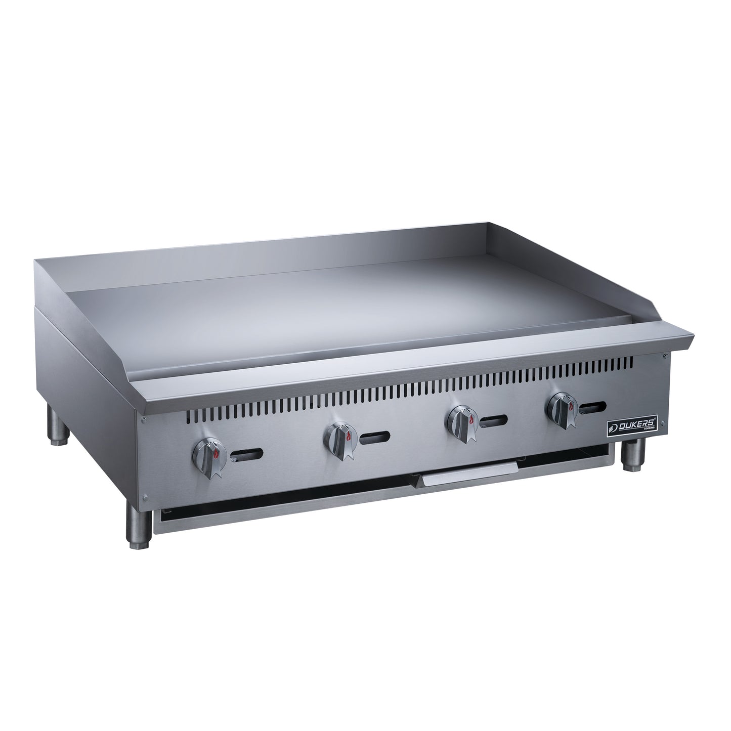 New Dukers DCGM48 48 in. W Flat Top Griddle with 4 Burners