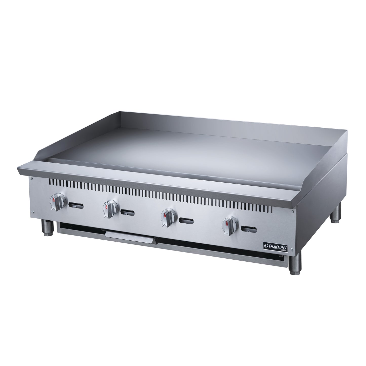 New Dukers DCGM48 48 in. W Flat Top Griddle with 4 Burners