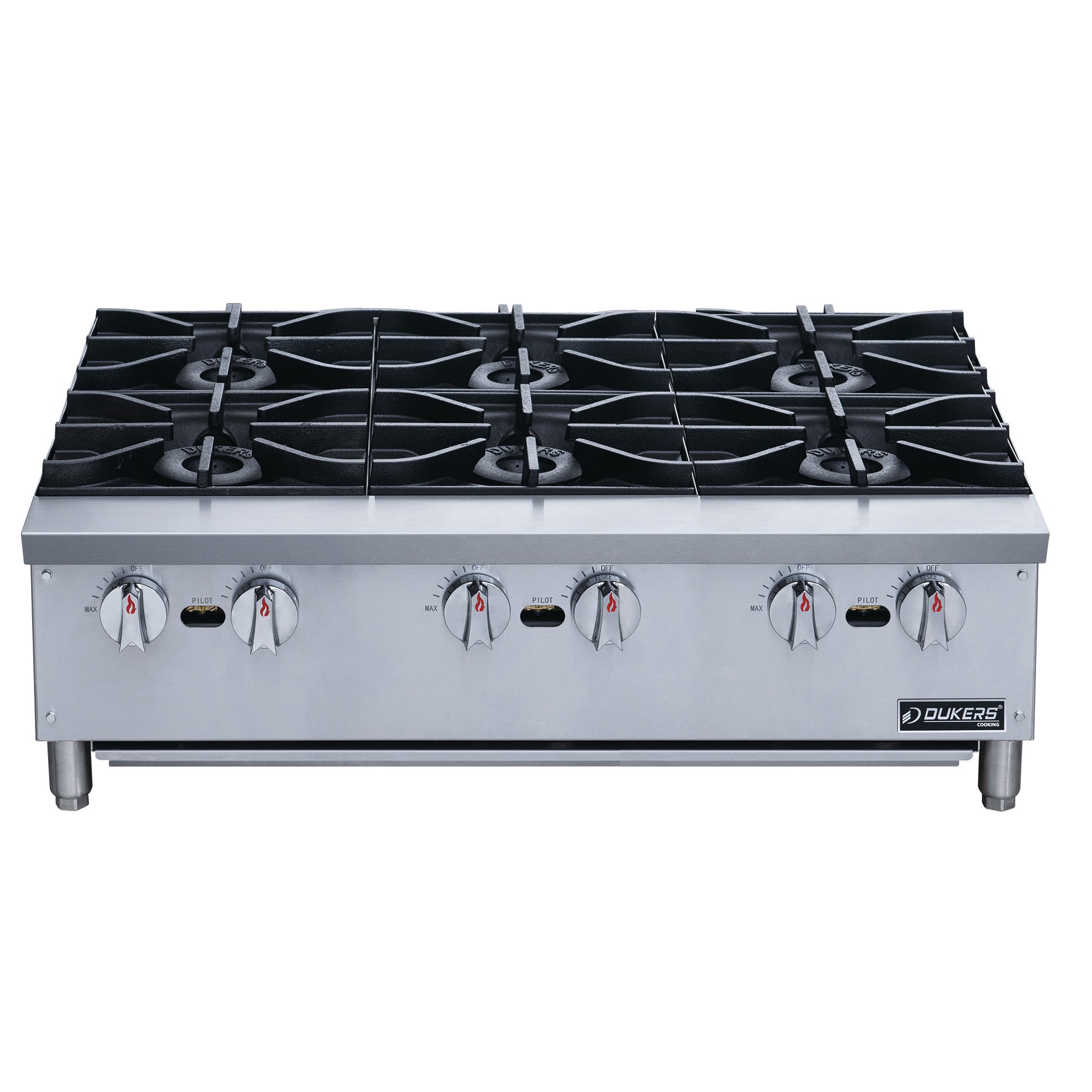 New Dukers DCHPA36 Hot Plate with 6 Burners