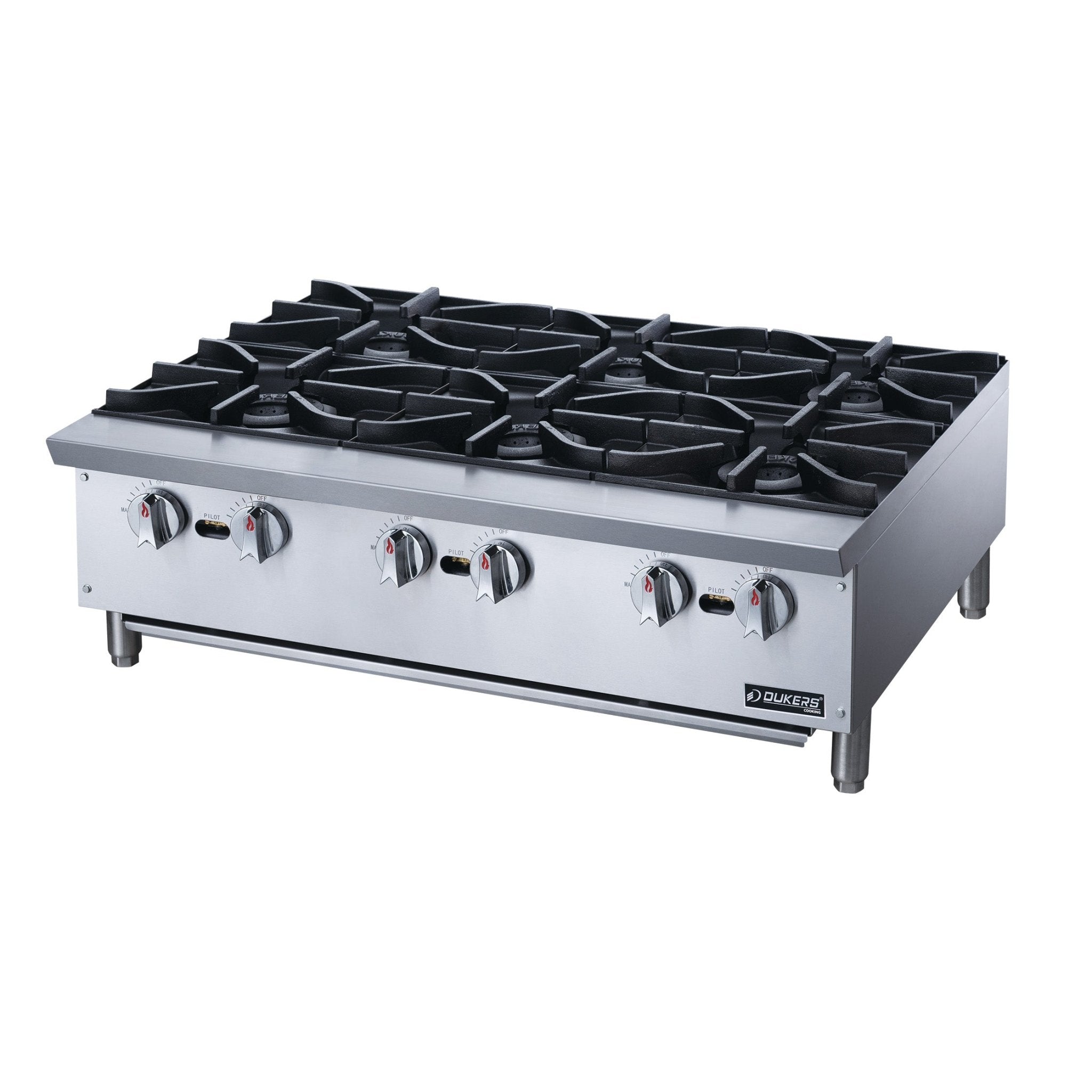 New Dukers DCHPA36 Hot Plate with 6 Burners - Falcon Restaurant Supply - 4