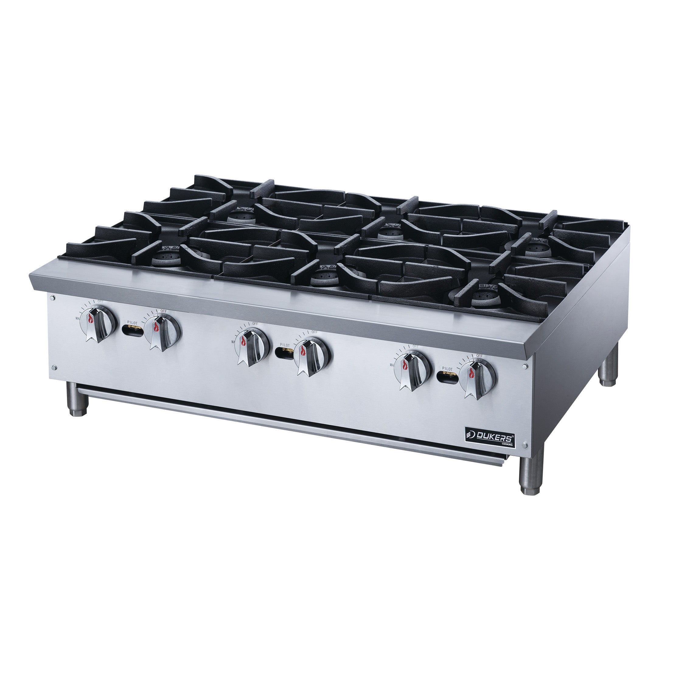 New Dukers DCHPA36 Hot Plate with 6 Burners