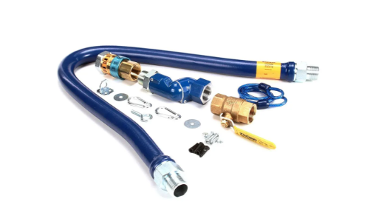 Dormont 16100KIT2S48PS Dormont Blue Hose™ Moveable Gas Connector Kit 1" Inside Dia.