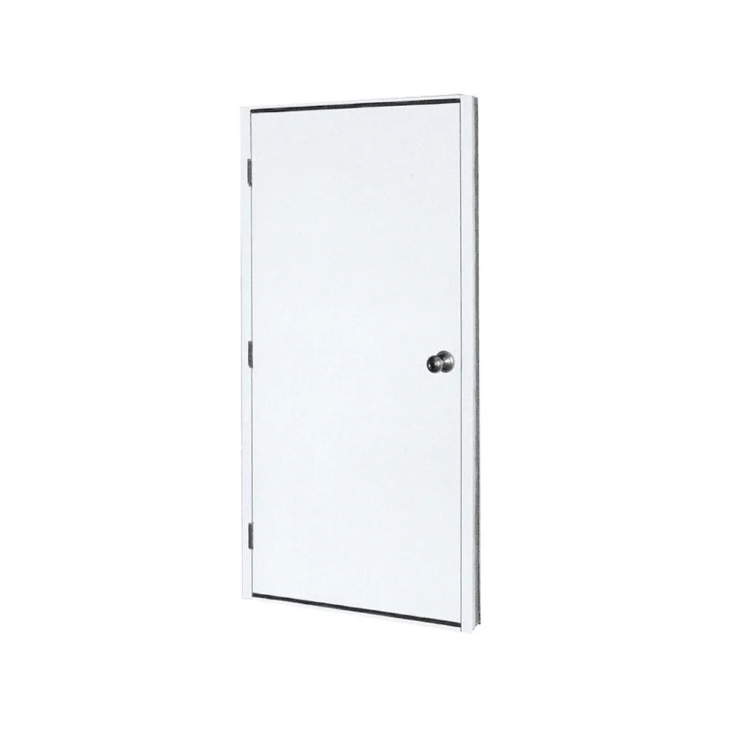 Unused 36" Plyco 20PWST3068B White Pre-Hung Insulated Entry Door - B