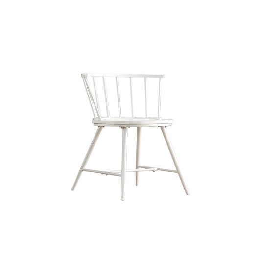 iNSPIRE Q LOW BACK WINDSOR CLASSIC DINING CHAIRS (SET OF 2) - WHITE