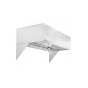 New 8' Hoodmart Model 0848HBM Exhaust Hood with Short Cycle Makeup Air