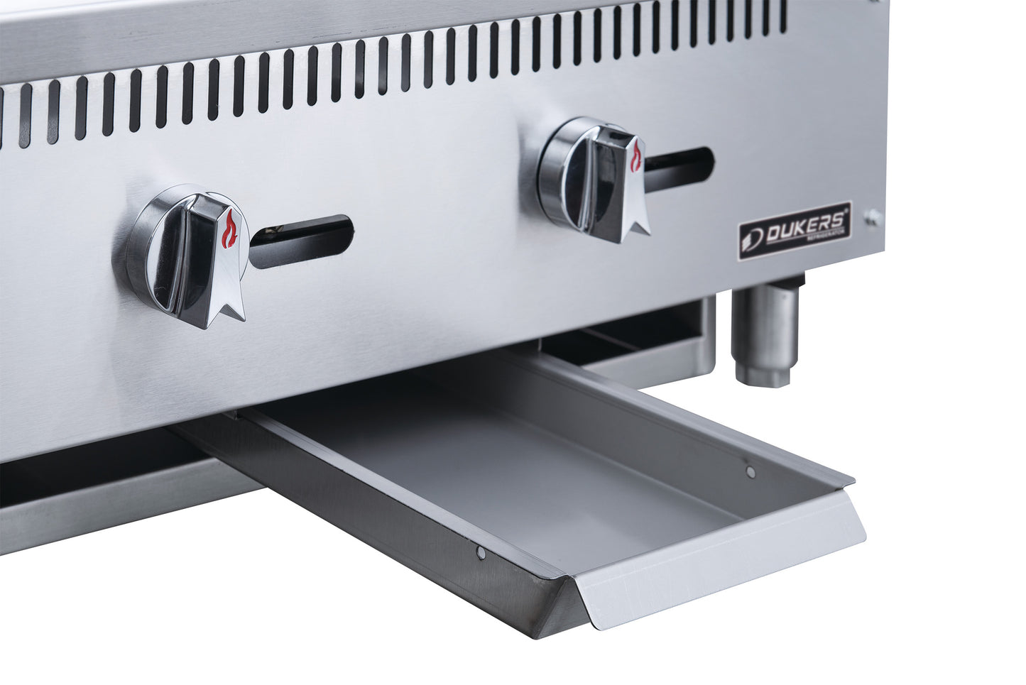 New Dukers DCGM24 24 in. W Flat Top Griddle with 2 Burners