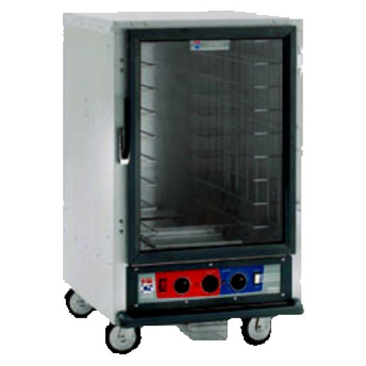 New Metro C515-HFC-4A C5™ 1 Series Heated Holding Cabinet Warming Mobile Half Height 120V